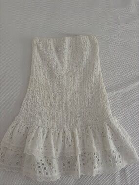 Editked strapless mini dress